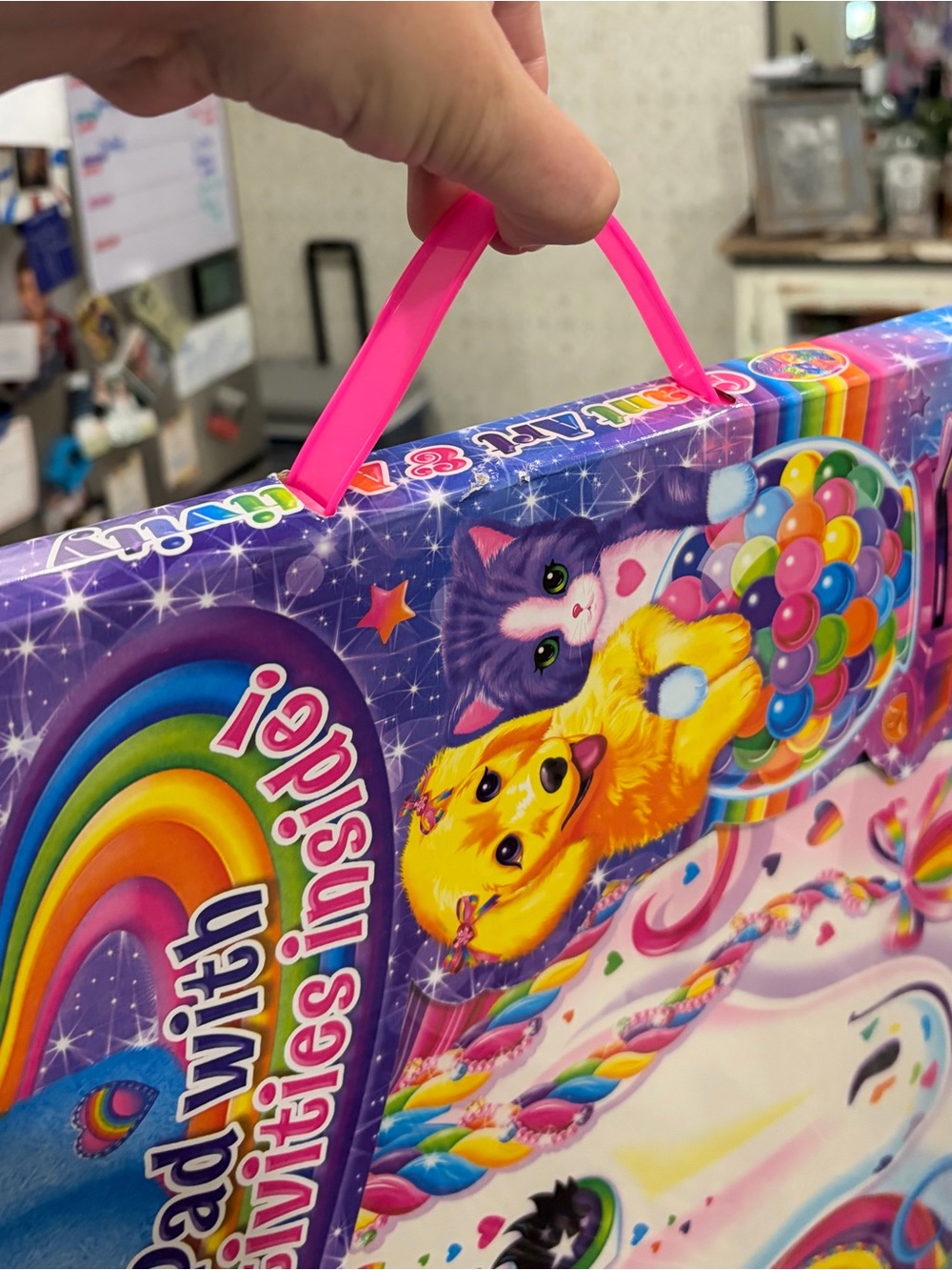 ✨ Lisa Frank Giant Art & Activity Set 🦄 100% FULLY INTACT! ✨ - Picture 9 of 10